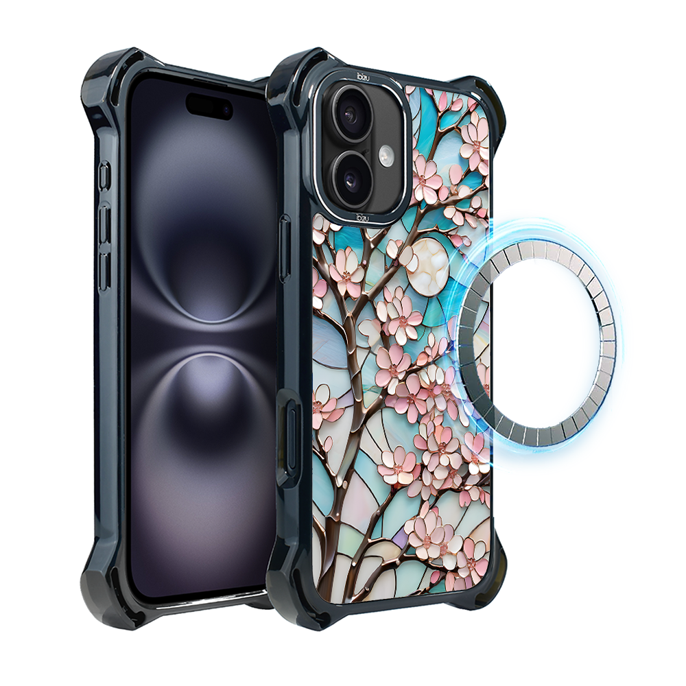 Iphone 16 Plus Ibizu Dropguard Ultra Hülle Mit Magsafe, Glasfarben, Mondkirsche