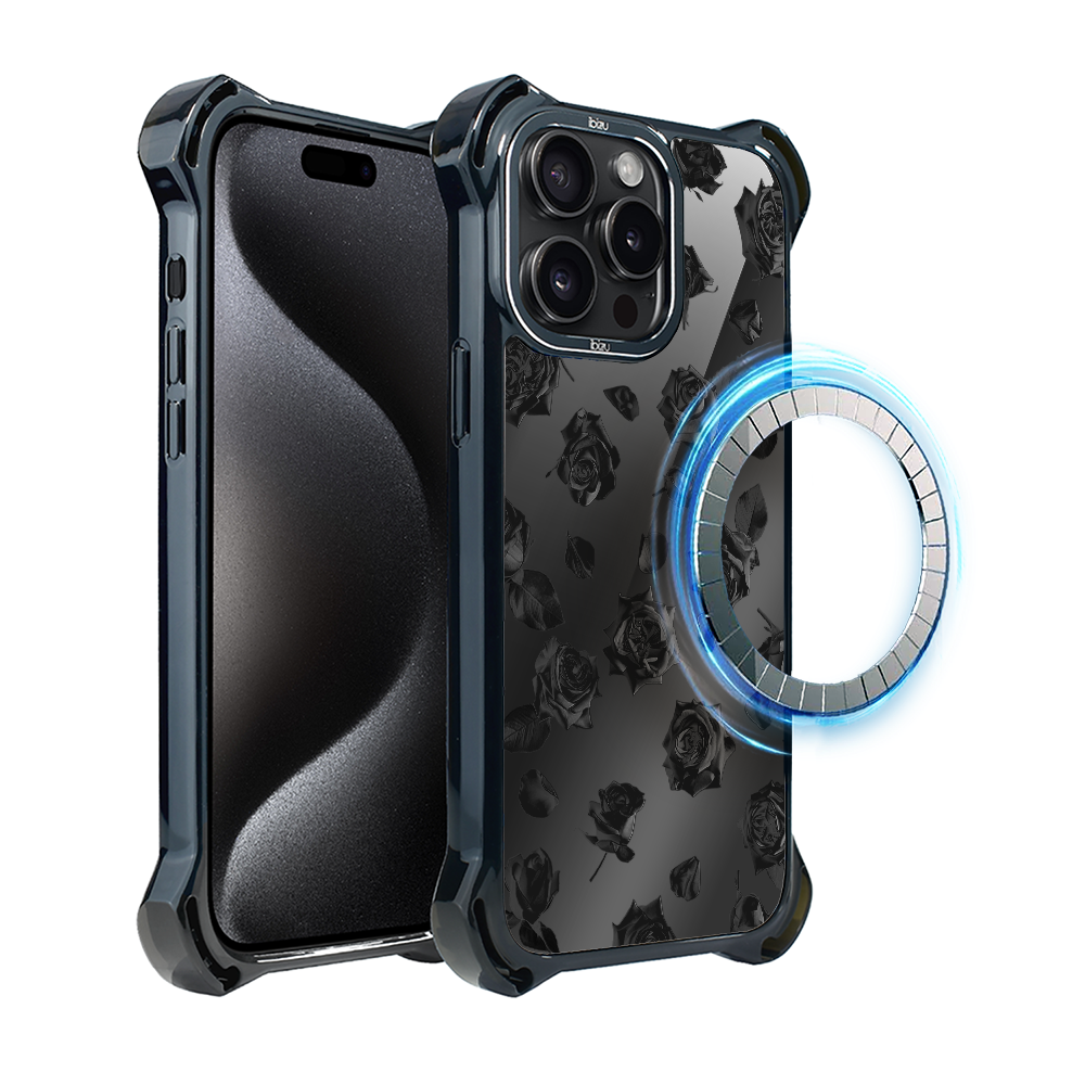 Iphone 15 Pro Ibizu Dropguard Ultra Hülle Mit Magsafe, Midnight, Dream Pink