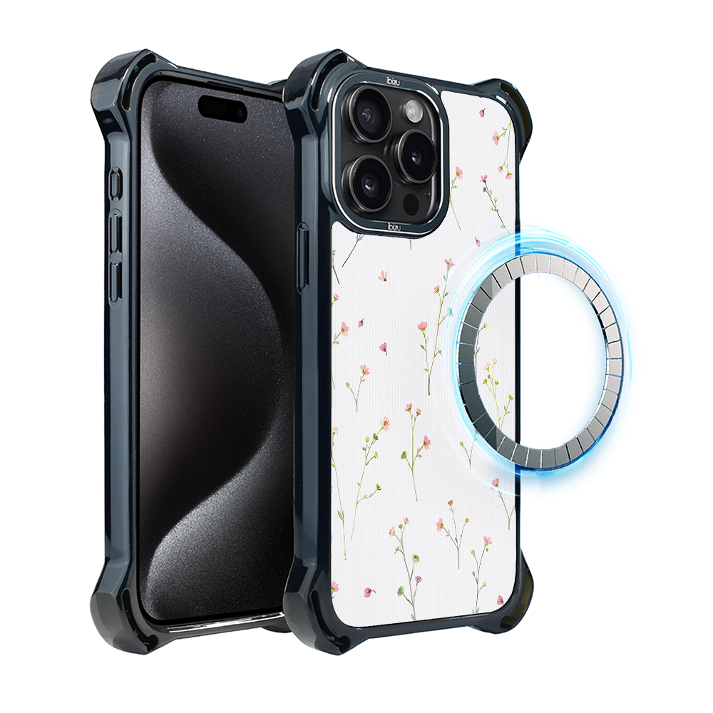 Iphone 15 Pro Ibizu Dropguard Ultra Hülle Mit Magsafe, Pastel Bloom, Wild Fantasy