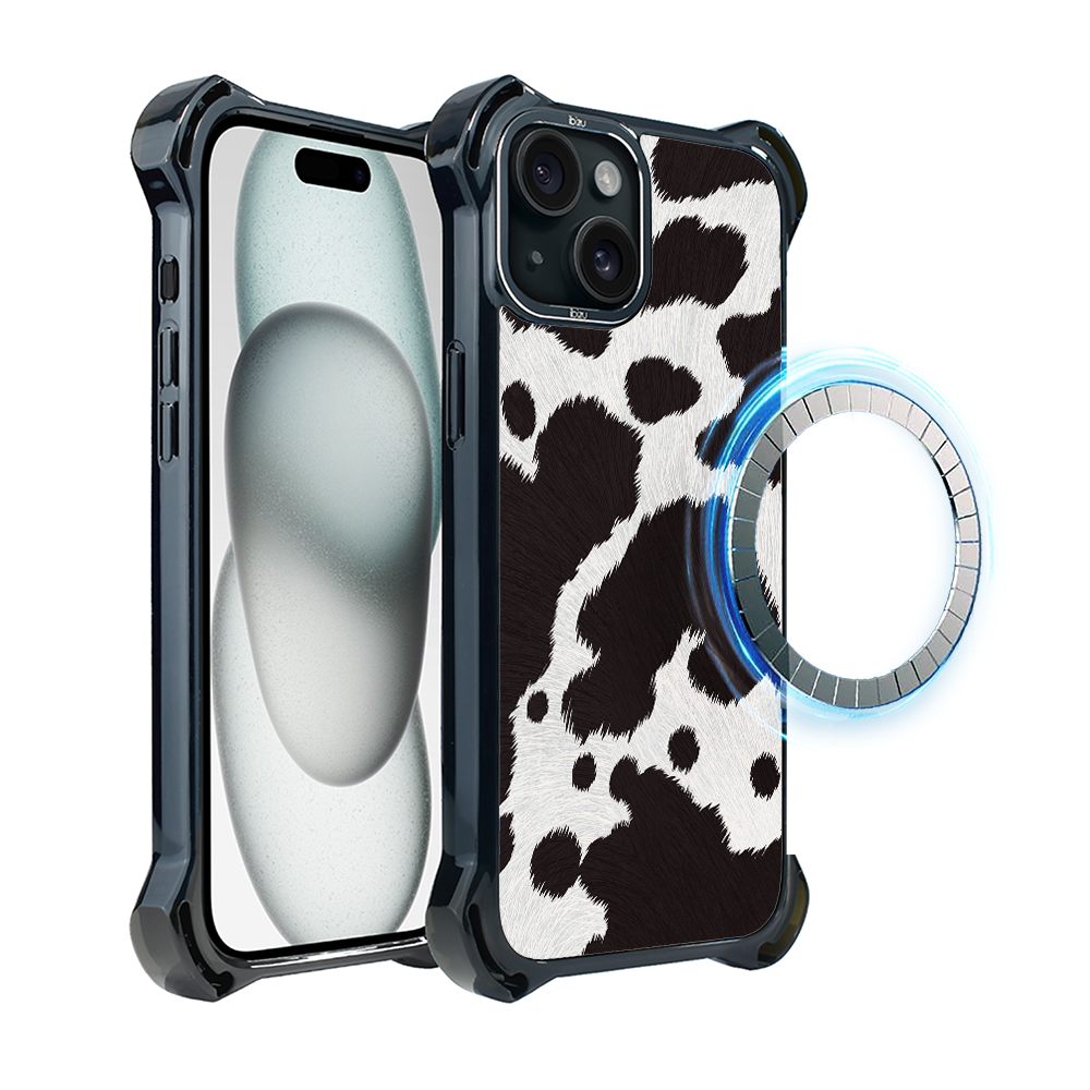 Iphone 15 Plus Ibizu Dropguard Ultra Hülle Mit Magsafe, Call Of Nature, Polnische Kuh