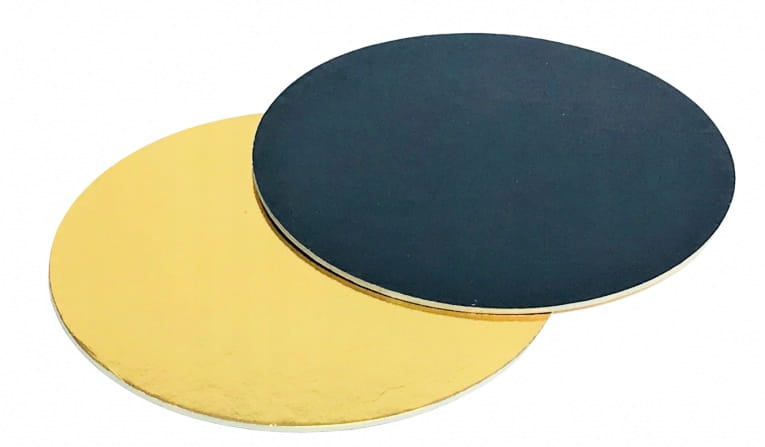 Tortenständer 34 Cm, Extra Stabil, Gold Und Schwarz
