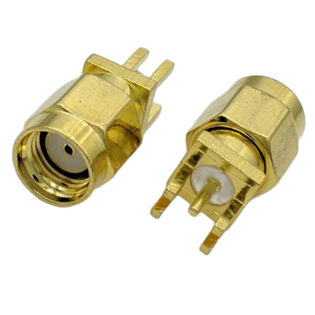 Sma-rp-geradstecker Für Leiterplattenrand