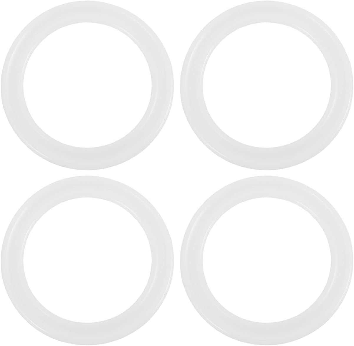 Pack Of 4 Silicone Sealing Rings For Insulated Bottles Durable Seals 6.0 Cm Diameter For Drinks Easy To Clean Compatible With Various Cups