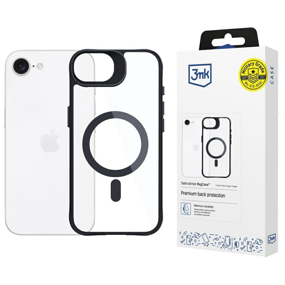 Apple Iphone 16e - 3mk Satin Armor Magcase