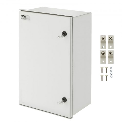 Schaltschrank Nema Stahlgehäuse, 600x400x230 Mm, Nema 4x Glasfaser-elektrobox, Ip66 Wasser- & Staubdicht, Elektroanschlussdose Für Den Innen- & Außenbereich, Mit Montageplatte