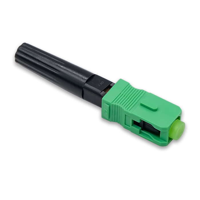 Qoltec Sc/apc Glasfaser-schnellverbinder Singlemode 0,9 Μm 10er-set