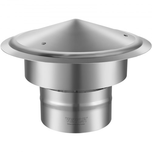 Schornsteinabdeckung Edelstahl 304 Kaminhaube 300x300x220mm Kaminabdeckung Regenhaube Schornsteinhaube Φ150 Mm Plattendurchmesser Kaminhut Kompatibel Mit Verschiedenen Schornsteintypen