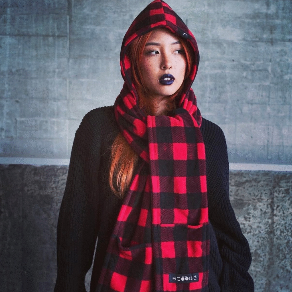 Scoodie Hood Mit Abnehmbarem Schal 2in1 Regular