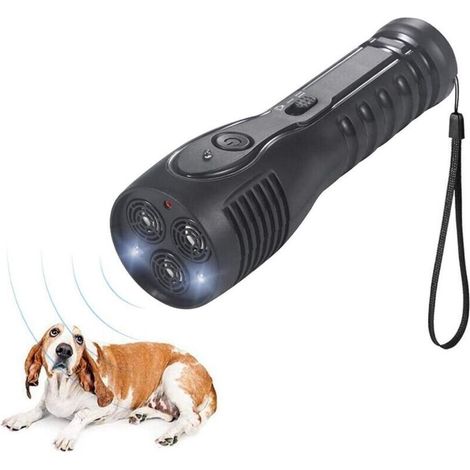 Ultraschall-hundeabwehrgerät, Tragbares Ultraschall-antibellgerät Für Hunde, Wiederaufladbares Ultraschall-hundeabwehrgerät, Absolut Sicher Und Harmlos Für Hunde