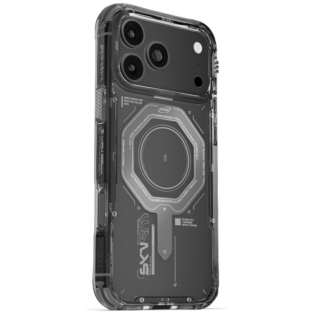 Skinarma Magma Hülle Für Iphone 17 Pro Max Mit Magnetischem Ladeanschluss, Graphit