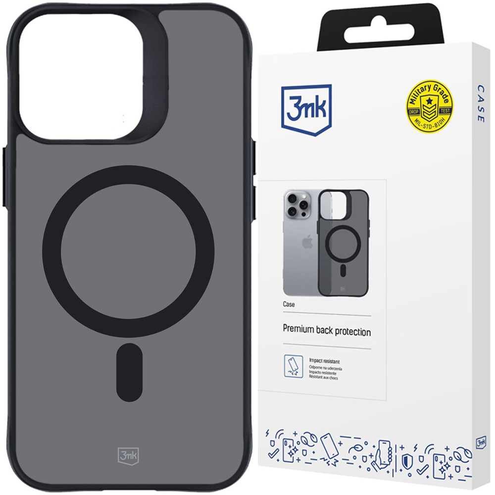 Apple Iphone 16 Pro - 3mk Smoke Magcase