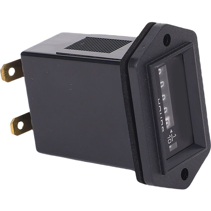 Mechanischer Betriebsstundenzähler Für Motorgeneratoren, Elektromotoren, Boote, Motocross-fahrzeuge, Lkw, Traktoren Usw. Zeigt Bis Zu 99.999.999 Betriebsstunden Bei Geringem Stromverbrauch An.