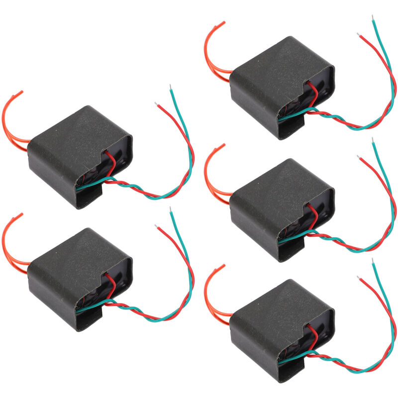 200-kv-hochspannungsgeneratormodul, 5 Stück 20-w-3,7–6-v-auf-200-kv-aufwärtstransformatormodule, Kleine Größe, Geringes Gewicht, Hochwertiges Kunststoffmaterial, Ideal Für