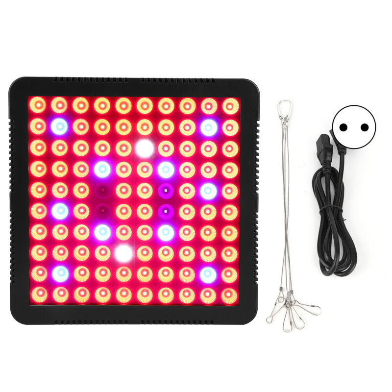Led-pflanzenlampe, Schwarze Led-lampenperlen, 300 W, Pflanzgefäßlampe, Wachstumslampe Für Pflanzen (eu-stecker)