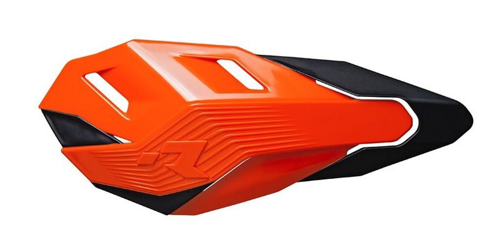Racetech Hp3 Orange-schwarze Kunststoff-handschutzabdeckungen