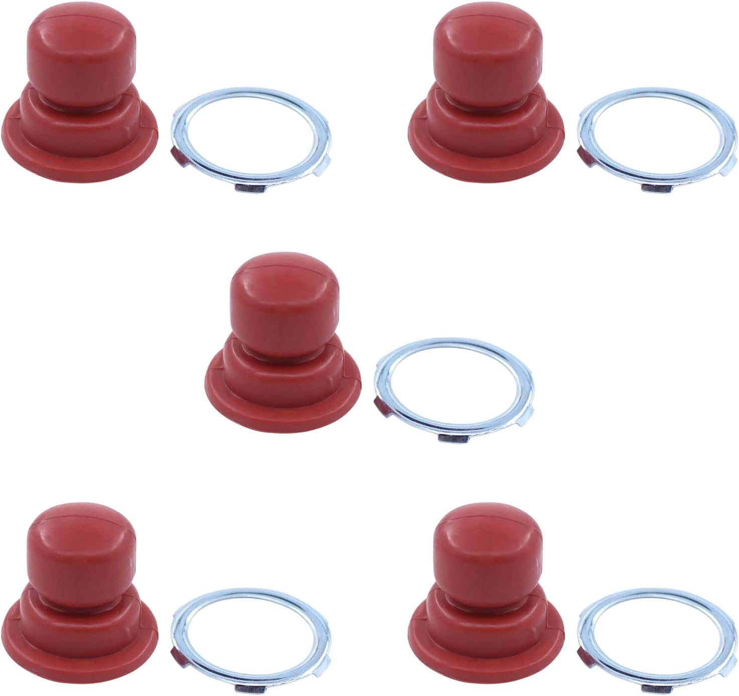 Carburettor Primer Pump Button Bulbs Petrol Pump Ignition Capsule Fuel Pump Primer Piston With Ring Primary Bulbs Primer Bulbs Red For Tecumseh Engines 36045a 36045 632694a Vlv60 632694