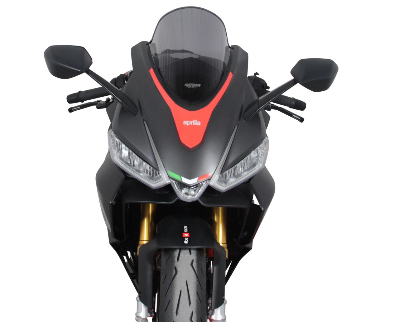 Mra Aprilia Rs 660 2021- Motorrad-windschutzscheibe, Form R, Getönt