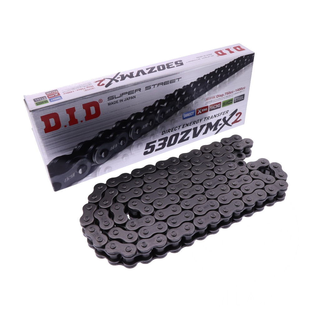 Did 530zvmx2/118 X-ring Offene Antriebskette Mit Niete Für Kawasaki / Suzuki / Yamaha