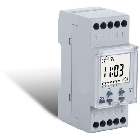 1io7081 Digitaler Timer Mit Wochenprogramm, 3500 W, Ip20, Gangreserve
