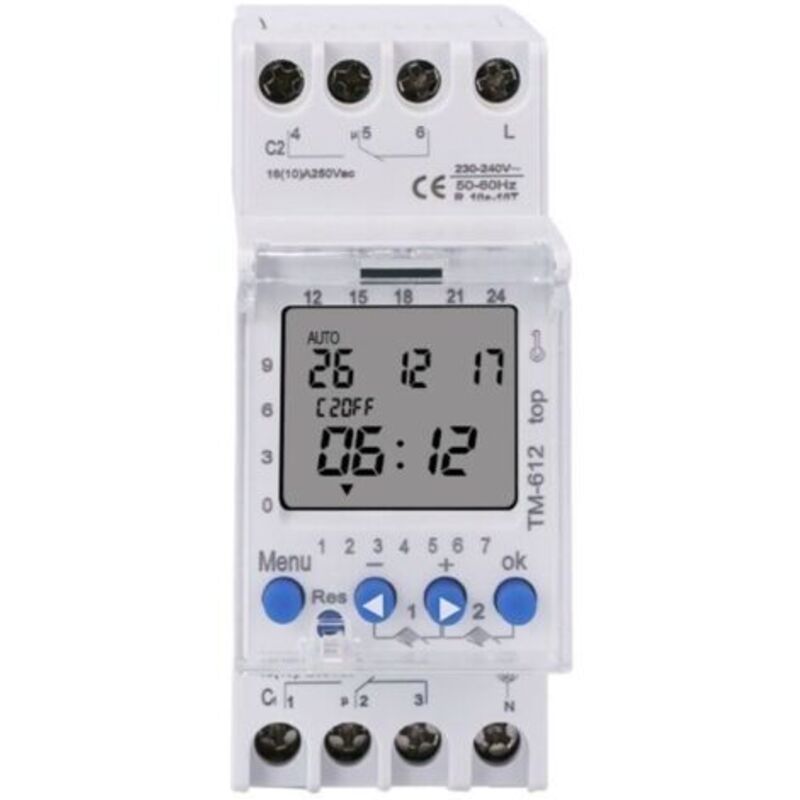 Tm612 Industrieller Mikroprozessor-timer Mit Automatischer Abschaltung, 220 V