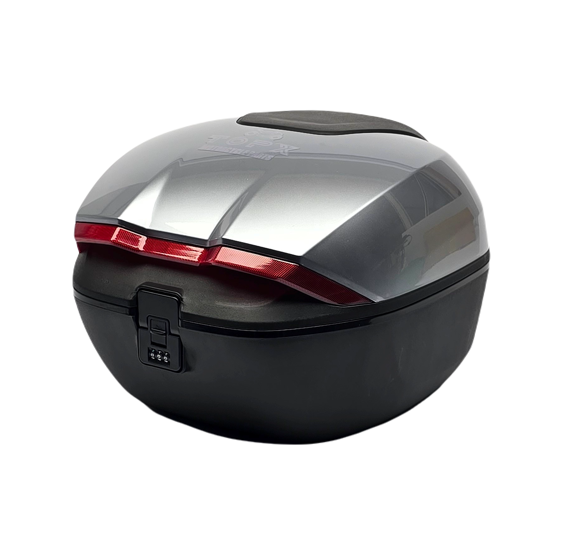 Topx Kunststoff-zentralbox Silber 32l Keyless Code Neu 25r