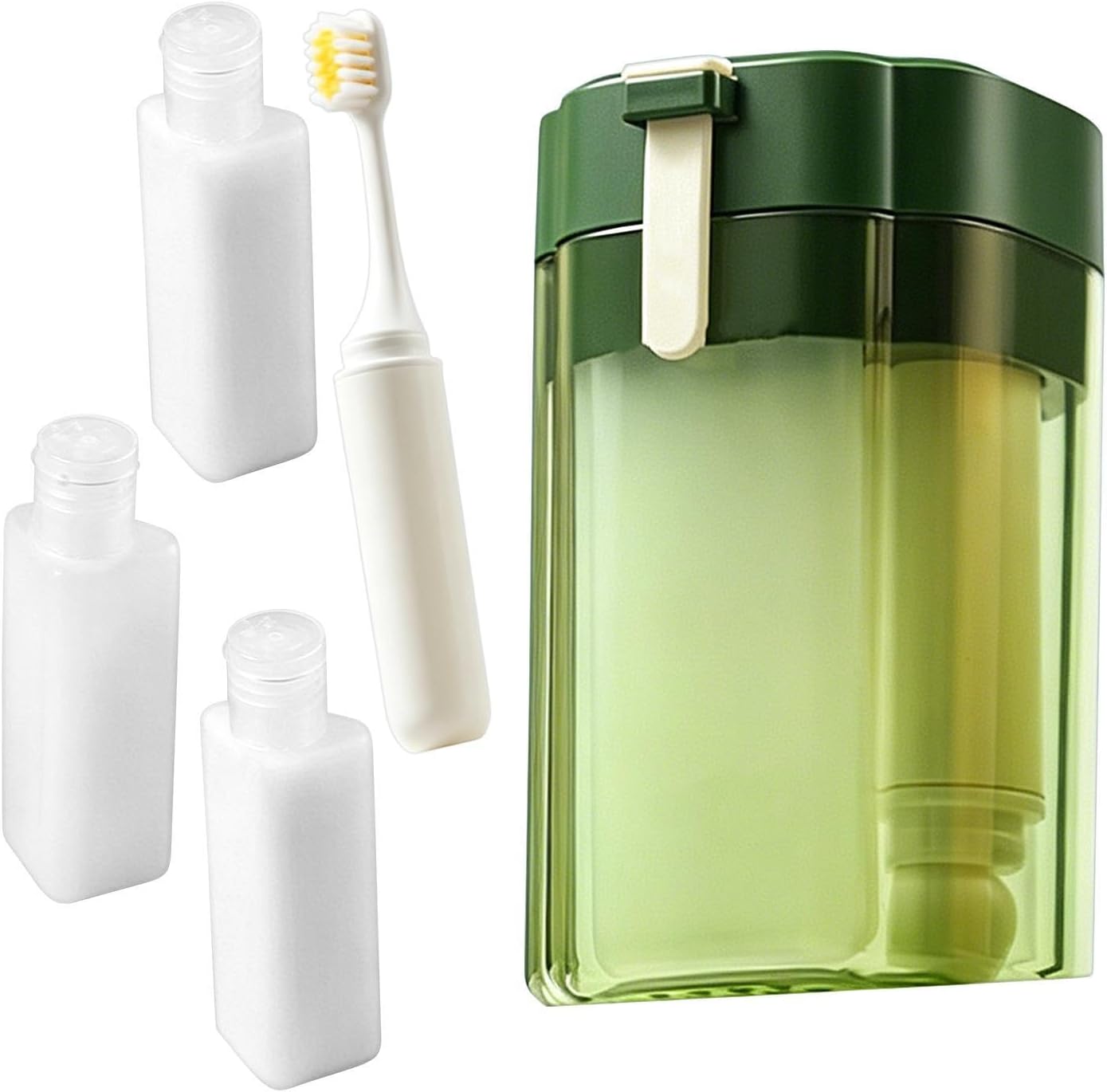 Reise Tragbare Einzelflaschen,tragbares Nachfüllbares Auslaufsicheres Behälter-set - Shampoo Reiseflaschen Zuhause, Haus, Badezimmer, Waschraum, Fitnessstudio, Innenbereich