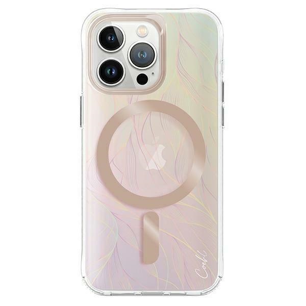 Uniq Coehl Willow Iphone 15 Pro Max Hülle 6,7" Mit Magnetischem Ladeanschluss, Opal/irisierend