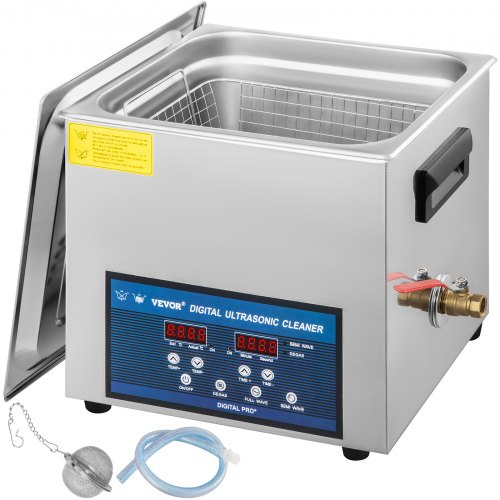 Ultraschallreiniger 10l, Ultraschall Reinigungsgerät 260w , Zweifrequenz-ultraschallreiniger, Schmuckreiniger Ultraschall Ultraschallreiniger Ultraschallreinigungsgerät Brille Mit Led-bildschirm
