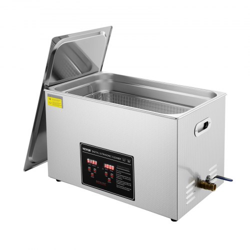 Ultraschallreiniger Ultraschall Edelstahl-reinigungsgerät 600 W, 30 L Ultraschallreinigungsgerät Mit Digitaler Anzeige 0-30 Min, Reinigung Ultraschall Für Schmuck, Brillen, Uhren Usw.