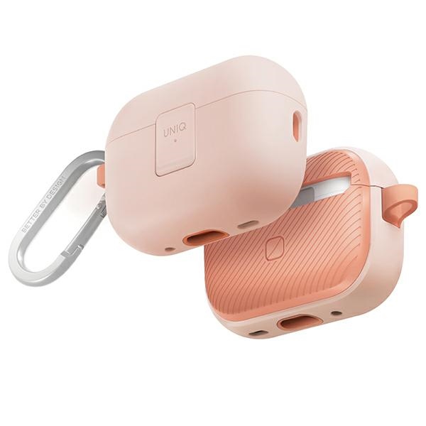 Uniq Clyde Lock Case Für Airpods Pro 2 (2022/2023) In Puderrosa-rosa/hellrosa-krepprosa