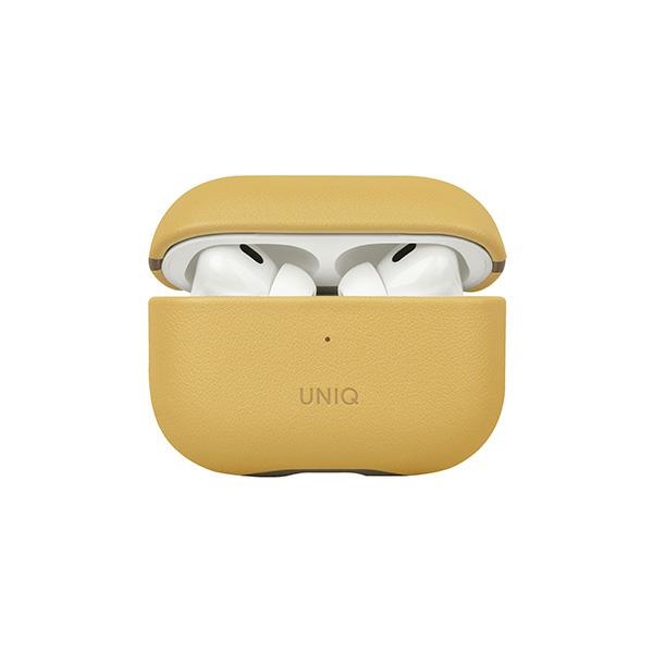 Uniq Lyden Ds Airpods Pro 2. Generation (2022/2023) Ladecase, Gelb-grau/kanariengelb-grau