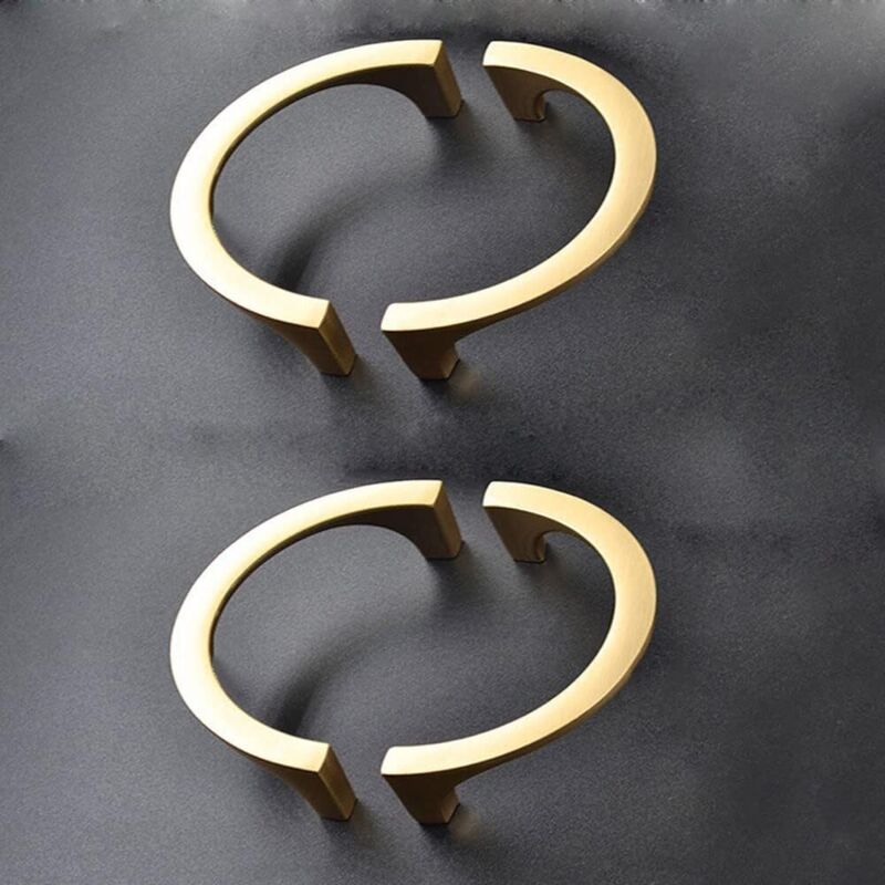 4er-set Moderne, Goldfarbene Schrankgriffe Im Chinesischen Retro-stil, Geeignet Für Schränke, Schubladen Und Küchen.