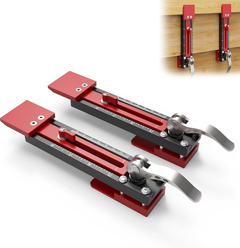 Verstellbare Tischlerklemme Für Holzbretter Und -platten, 2er-set.