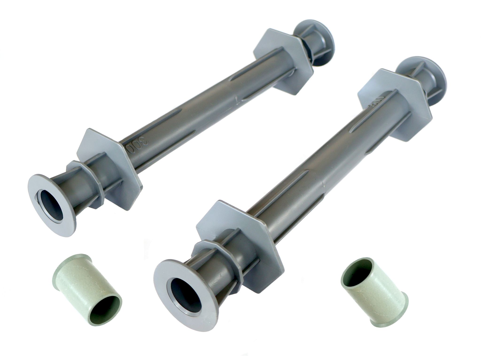 Schalungsstopper 30 Cm, 100 Stück + Stopfen, 200 Stück