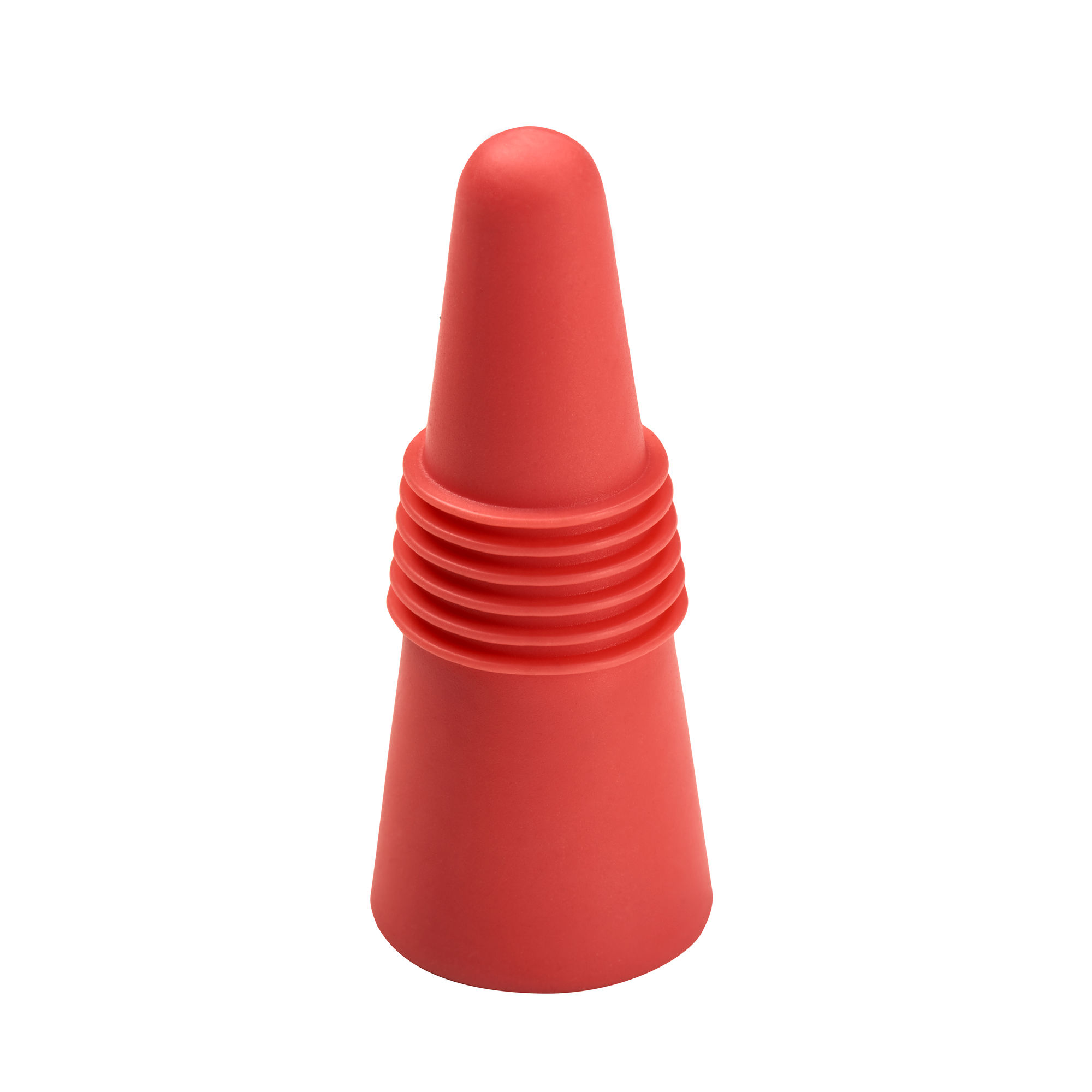 Weinstopper, Kunststoff/edelstahl, Durchmesser 2,5 X 6 Cm, Red Party / Lurch
