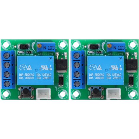 2 Stück Batterie-unterspannungsschutzplatinen-modul (leiterplattenmodul) – Abschaltung Bei Niedriger Spannung (weniger Als 10 Ma, 5 V)