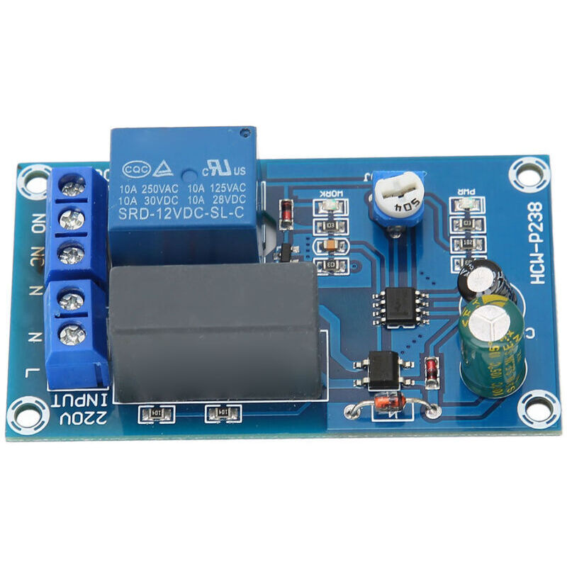Einstellbarer Relais-timer, 220-v-timer-modul Für Fabrik Und Haushalt