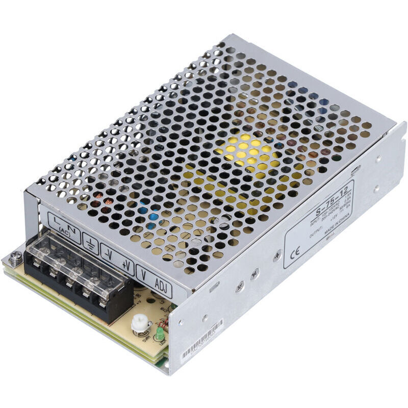 12v 6a Schaltnetzteil Für 110v/220v-umwandlung, Aluminiumgehäuse - S-75-12
