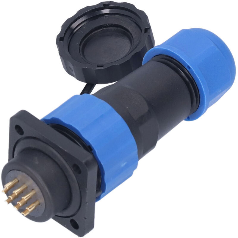 Sp2010 Wasserdichter Stromanschluss, 250 V 5 A, Quadratischer Luftfahrtstecker Für Schweiß- Und Industrieanwendungen
