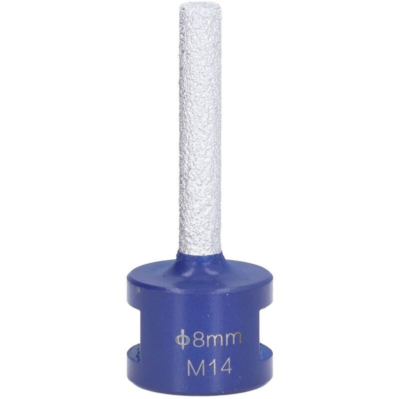 Vakuumgelöteter Diamant-nutfräser, M14-gewinde Für Hartkeramik, 8 Mm