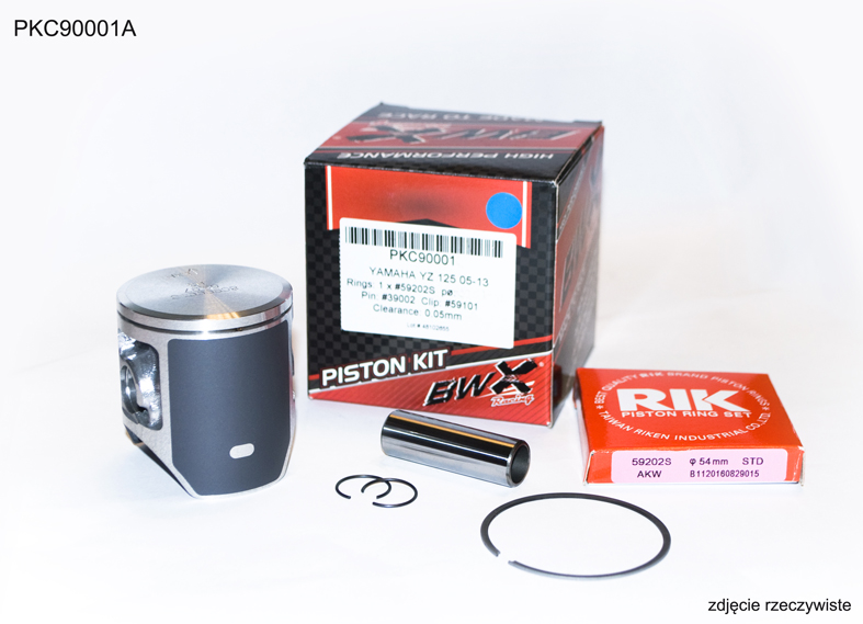 Worx Kolbenlager Yamaha Yz 125 (yz125) '05-'21 (53,95 Mm) Rik Kolbenringe (1 Stück)