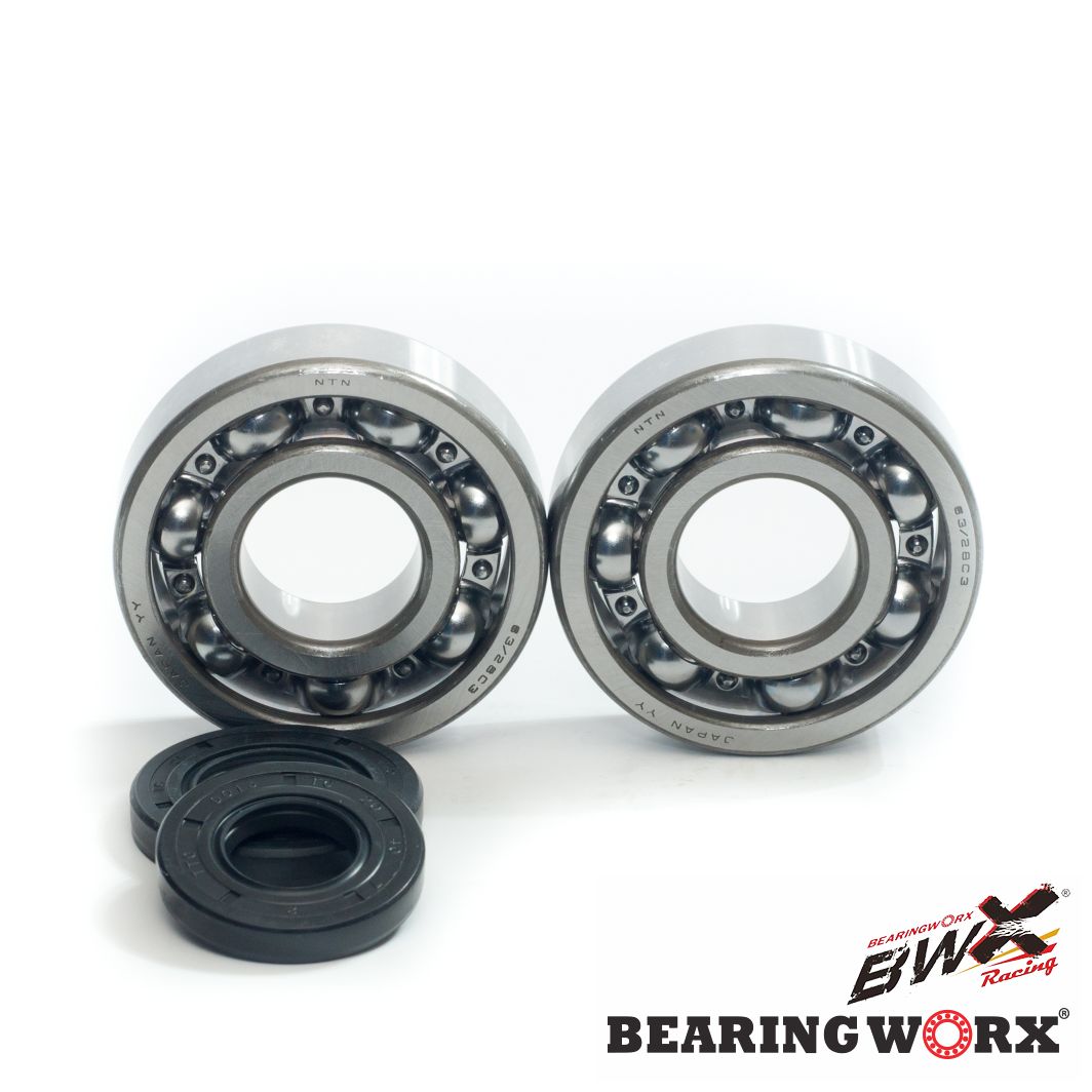 Bearing Worx Kurbelwellenlager Mit Dichtungen Kawasaki Kx 250 87-01 (ntn) (hergestellt In Japan) (24-1010)