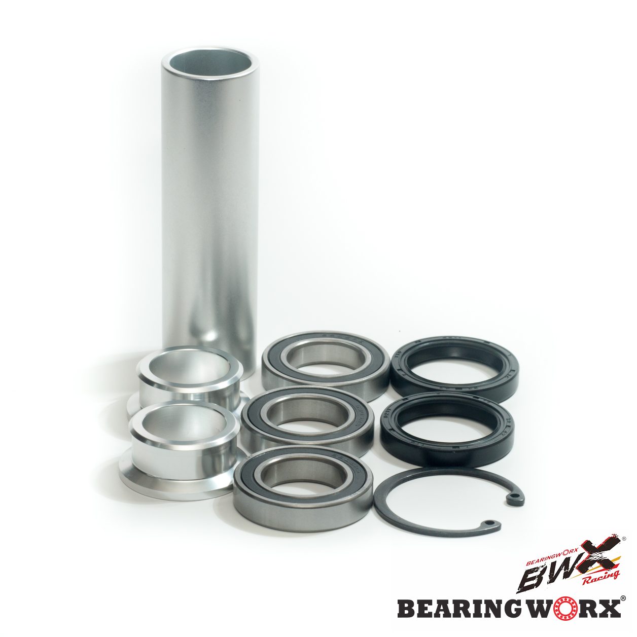 Bearing Worx Hinterradlager Mit Dichtungen Und Buchsen Für Kawasaki Kx 125 (03-05), Kx 250 (03-07), Kxf 250 (04-13), Kxf 450 (06-13), Klx 450r (08-09)