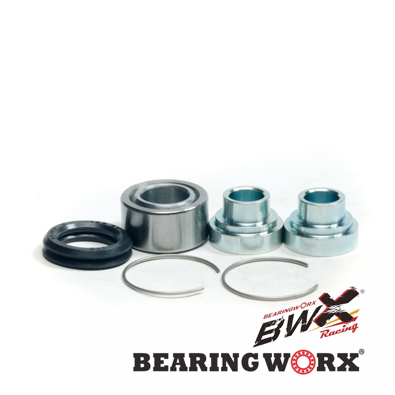Bearing Worx Reparatursatz Für Obere Stoßdämpferhalterung Hinten, Passend Für Yamaha Yz 125/250 '98-'18, Yzf 250/426/450 '01-'18, Wr 250/426/450f '01-'18 (kugelgelenk Mit Ptfe)