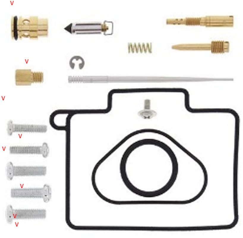 Bearing Worx Vergaser-reparatursatz Honda Cr 125r '03, (26-1182)