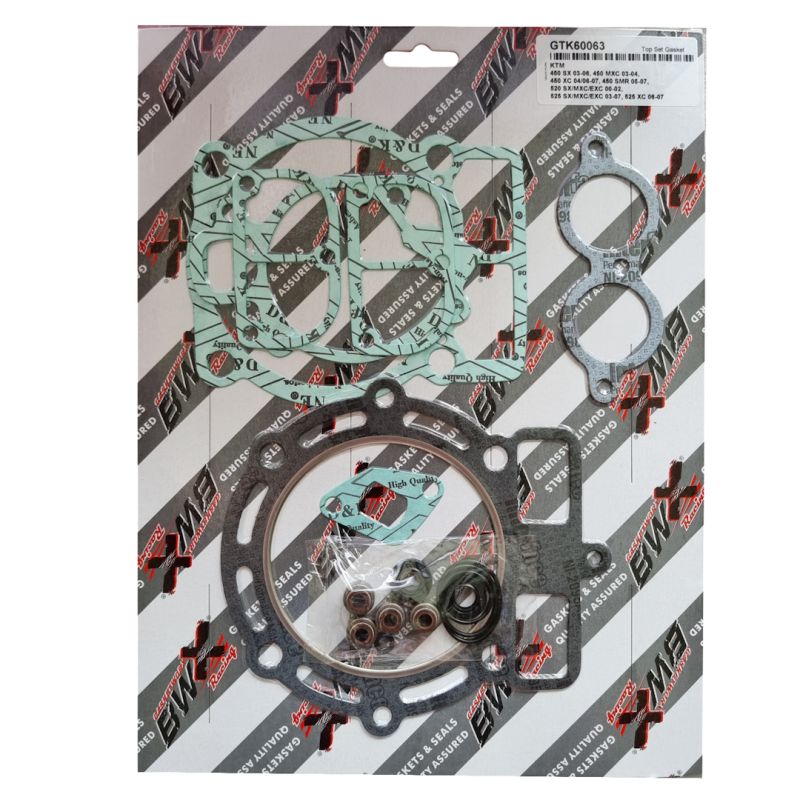 Bearing Worx Zylinderkopfdichtungen Ktm Mxc-g 450 '03-'04, Smr 450 '05-'07, Sx 450 '03-'06, Xc 450 '04-'07, Exc/sx/mxc 520 Racing '00-'02, Exc/mxc-g/sx 525 Racing '03-'07, Xc 525 '06-'07 (810318)