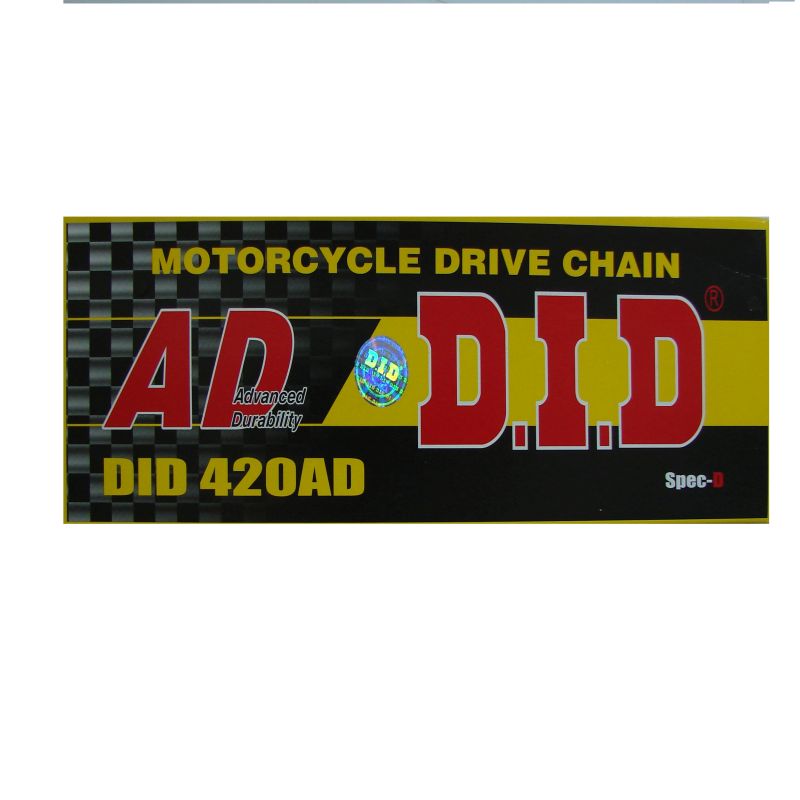 Did 420ad-132 Antriebskette (132 Glieder) Ohne O-ringe (offen + Clip)