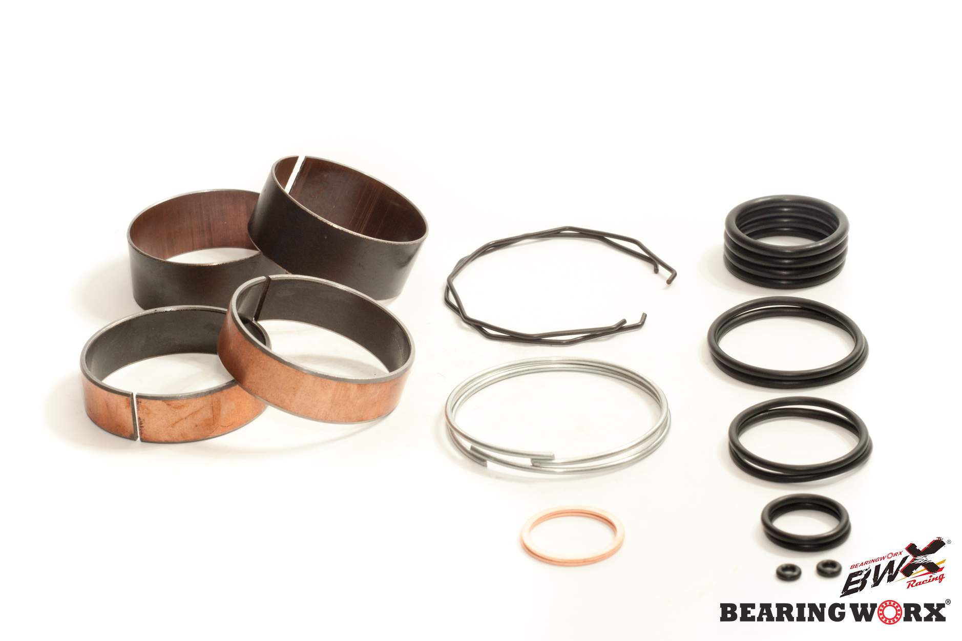 Bearing Worx Buchsensatz Für Die Vorderradaufhängung Honda Crf 450r 09-16, Kxf 450 08-12, Yzf 450 10-19 (38-6075) = Fbk50006 = Fbk90004