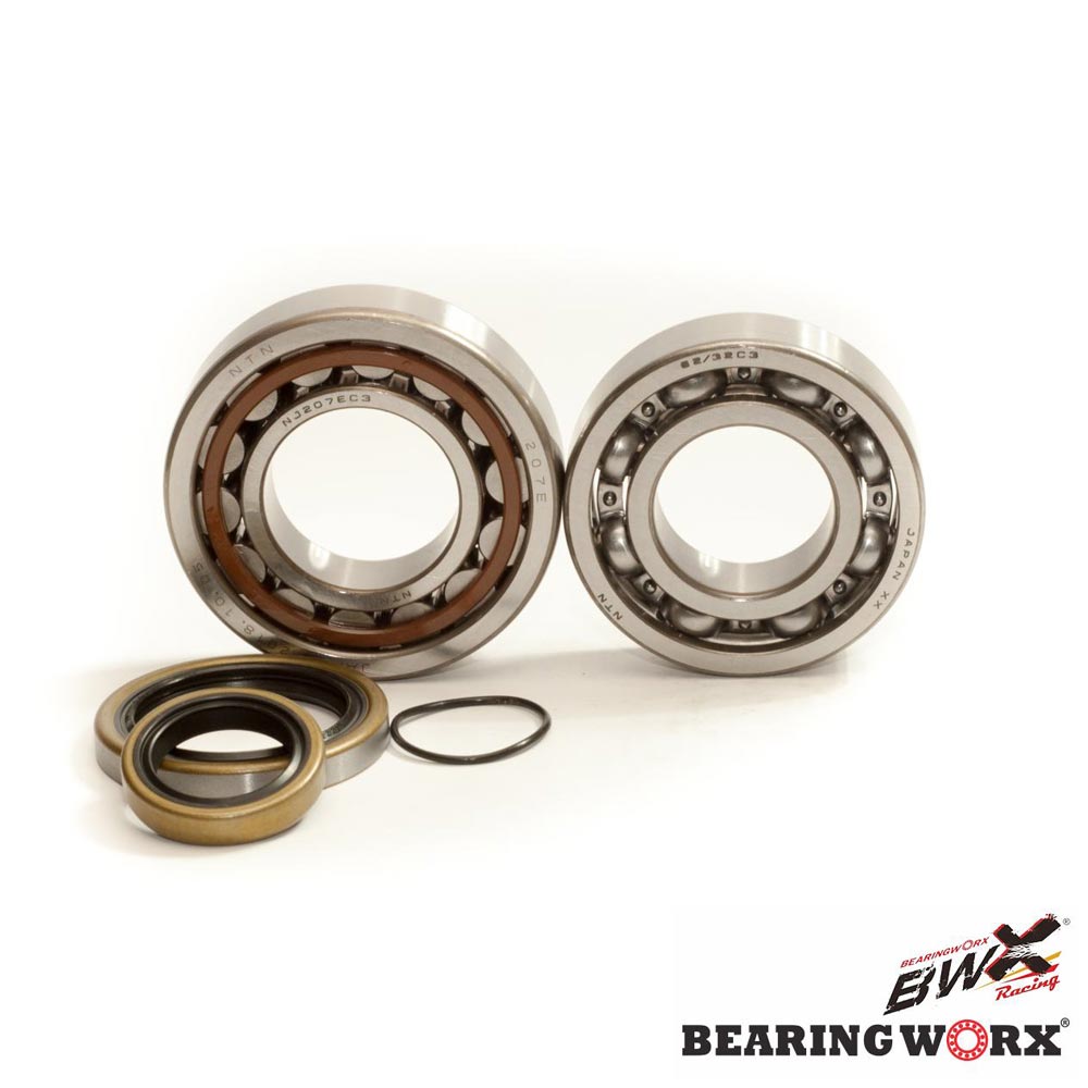 Bearing Worx Kurbelwellenlager Mit Dichtungen Für Ktm Sx/exc 250/300 04-19, Freeride 250r '14-17, Husqvarna Te/tc 250/300 '14-14, Husaberg Te250/300 11-14 (ntn) (hergestellt In Japan) (24-1098) = Cbk3