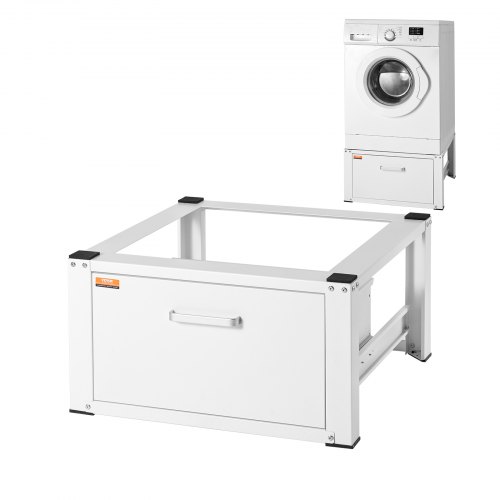 Wäscheständer, 711,2 X 685,8 X 363,22 Mm, Standplattform Für Waschmaschine Und Trockner, Universelle Passform, 299,4 Kg Kapazität, Robuste, Basis Für Waschmaschine